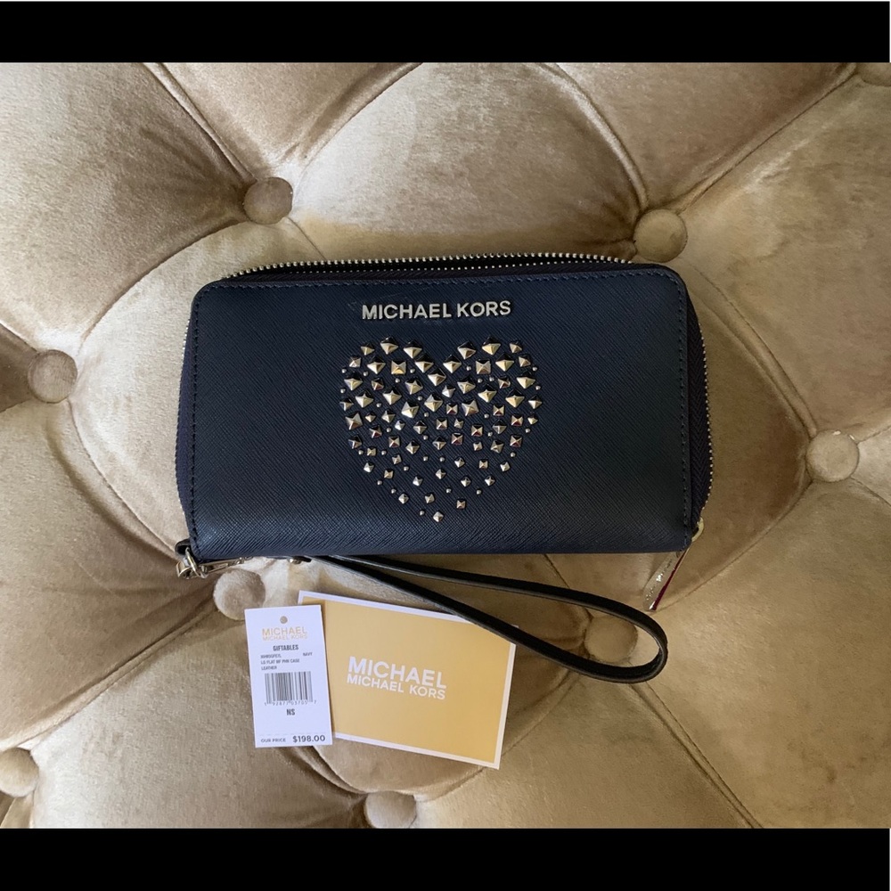 Michael Kors Phone Case Strap Wallet